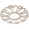 Ekena Millwork Augustus Wood Fretwork Pierced Ceiling Medallion, Alder, 20"OD x 7"ID x 1/4"T CMWP20X20X0250AUAL - alternate 4